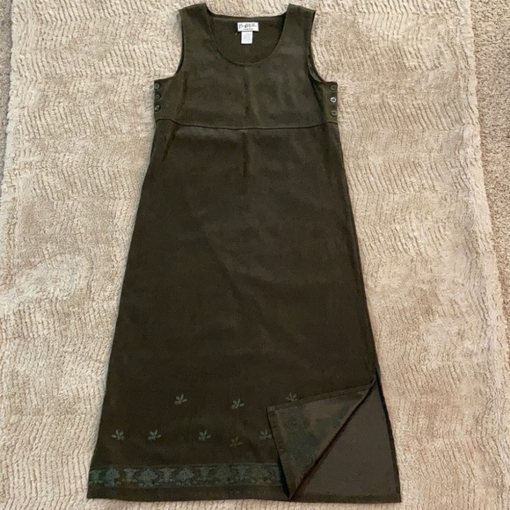 Mary McFadden Vintage maxi sheath dress Sz M